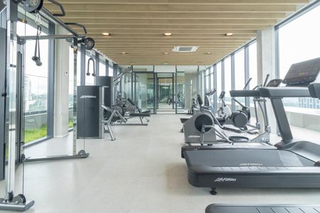 Apartamento para alugar com 143m², 3 quartos e 2 vagas Apartamento para alugar com 143m², 3 quartos e 2 vagasÁrea comum - Academia