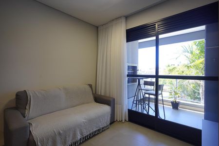 Sala de apartamento para alugar com 2 quartos, 65m² em Canasvieiras, Florianópolis