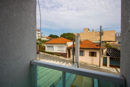 Varanda do quarto 1 de apartamento à venda com 3 quartos, 65m² em Parque Industriario, Santo André