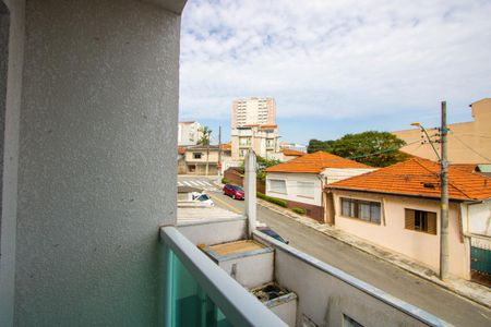 Varanda da sala de apartamento à venda com 3 quartos, 65m² em Parque Industriario, Santo André