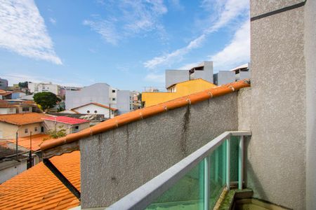 Apartamento à venda com 57m², 2 quartos e 1 vagaVaranda do quarto 2