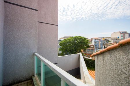 Apartamento à venda com 57m², 2 quartos e 1 vagaVaranda do quarto 2