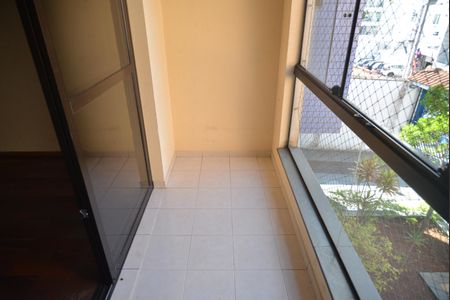 Varanda da Sala de apartamento para alugar com 3 quartos, 114m² em Vila Eldizia, Santo André
