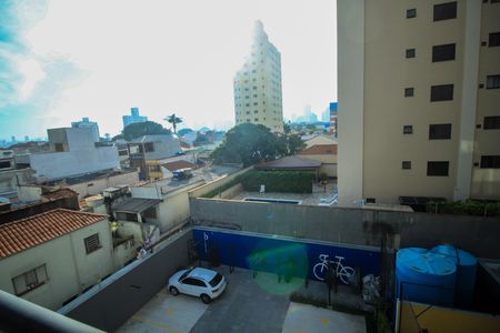 Vista da varanda da sala de apartamento à venda com 2 quartos, 38m² em Chácara Tatuapé, São Paulo