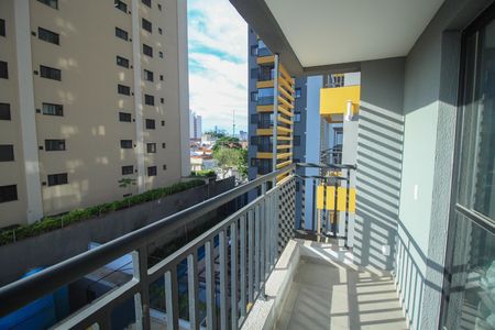 Varanda da sala de apartamento à venda com 2 quartos, 38m² em Chácara Tatuapé, São Paulo