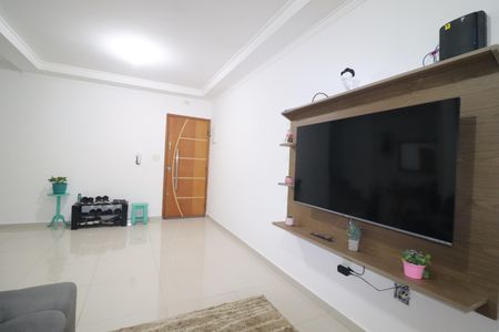 Sala de apartamento à venda com 3 quartos, 122m² em Vila Pires, Santo André