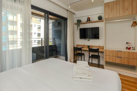 Apartamento à venda com 24m², 1 quarto e sem vaga Apartamento à venda com 24m², 1 quarto e sem vagaSala / Quarto
