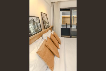 Apartamento à venda com 22m², 1 quarto e sem vaga Apartamento à venda com 22m², 1 quarto e sem vagaSala / Quarto