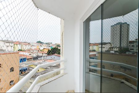 Varanda da Sala de apartamento para alugar com 3 quartos, 64m² em Centro, Guarulhos