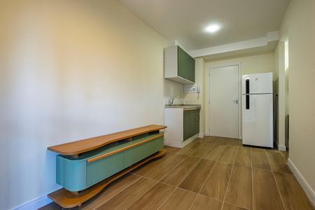 Sala/Cozinha de apartamento para alugar com 1 quarto, 28m² em Pinheiros, São Paulo