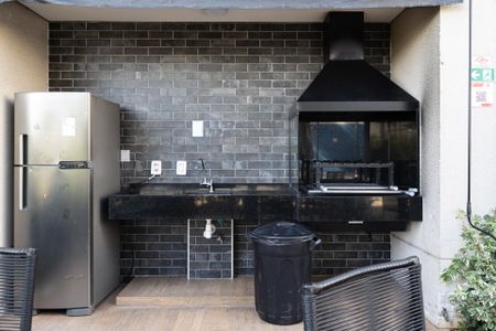 Studio para alugar com 26m², 1 quarto e sem vaga Studio para alugar com 26m², 1 quarto e sem vagaÁrea comum - Churrasqueira