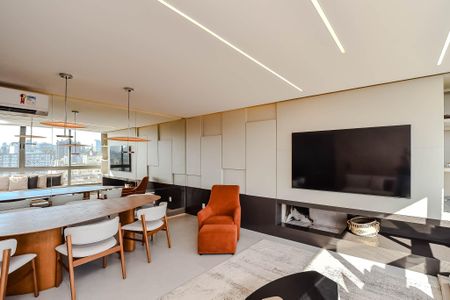 Apartamento à venda com 138m², 3 quartos e 3 vagas Apartamento à venda com 138m², 3 quartos e 3 vagasSala