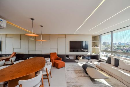 Apartamento à venda com 138m², 3 quartos e 3 vagas Apartamento à venda com 138m², 3 quartos e 3 vagasSala