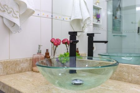 Apartamento à venda com 89m², 3 quartos e 2 vagasBanheiro