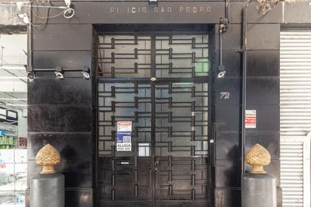 Studio para alugar com 40m², 1 quarto e sem vagaFachada - Plaquinha