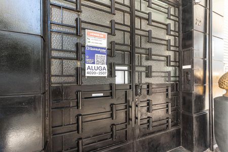 Studio para alugar com 40m², 1 quarto e sem vaga Studio para alugar com 40m², 1 quarto e sem vagaFachada - Plaquinha