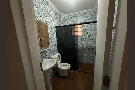 Banheiro de casa para alugar com 1 quarto, 40m² em Eldorado, São Bernardo do Campo