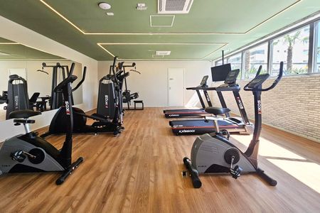 Studio à venda com 36m², 1 quarto e sem vaga Studio à venda com 36m², 1 quarto e sem vagaÁrea comum - Academia