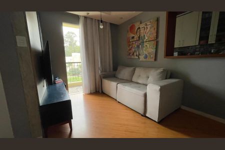 Sala de apartamento para alugar com 2 quartos, 52m² em Jardim Paris, São Paulo