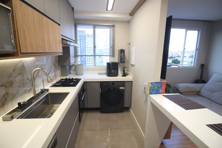 Apartamento à venda com 45m², 2 quartos e 1 vagaCozinha e Área de Serviço