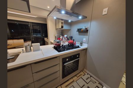 Cozinha de apartamento para alugar com 3 quartos, 98m² em Taquaral, Campinas