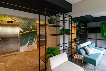 Studio para alugar com 24m², 1 quarto e sem vagaHall social