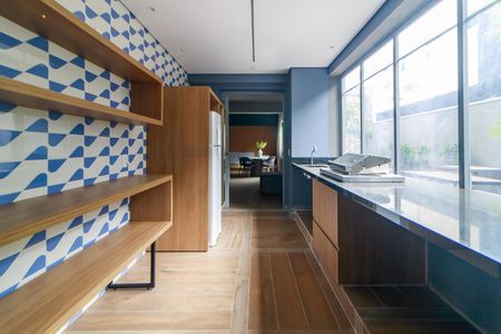 Studio para alugar com 24m², 1 quarto e sem vagaÁrea comum - Salão de festas