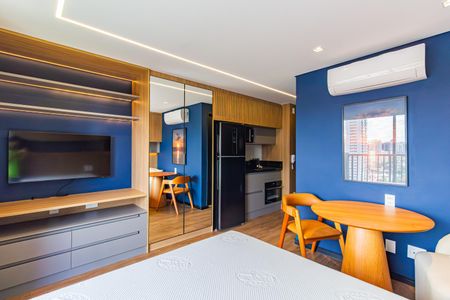 Studio para alugar com 24m², 1 quarto e sem vagaSala/Quarto