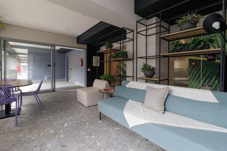 Studio para alugar com 24m², 1 quarto e sem vagaHall social