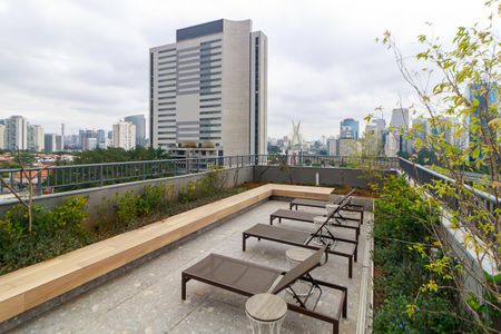 Studio para alugar com 24m², 1 quarto e sem vagaTerraço