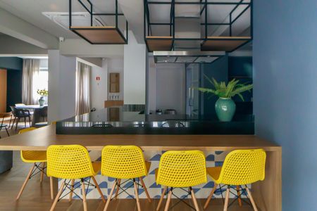 Studio para alugar com 24m², 1 quarto e sem vagaÁrea comum - Salão de festas