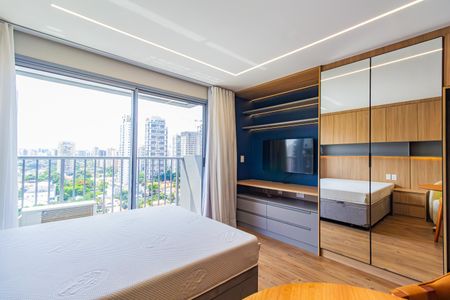 Studio para alugar com 24m², 1 quarto e sem vagaSala/Quarto