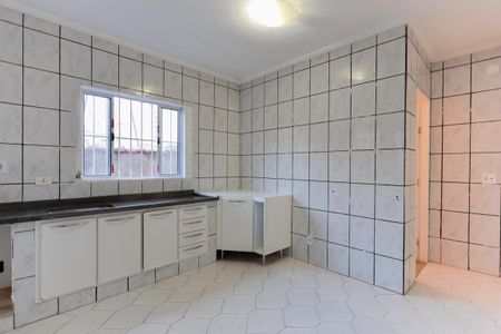 Cozinha de casa para alugar com 1 quarto, 45m² em Jardim Carlu, São Paulo