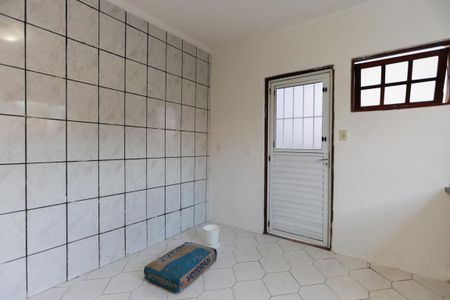 Cozinha de casa para alugar com 1 quarto, 45m² em Jardim Carlu, São Paulo