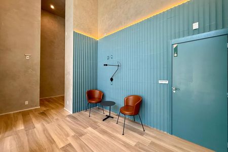 Studio à venda com 26m², 1 quarto e sem vaga Studio à venda com 26m², 1 quarto e sem vagaHall social