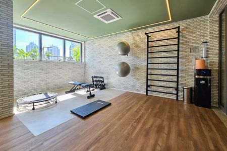 Studio à venda com 26m², 1 quarto e sem vaga Studio à venda com 26m², 1 quarto e sem vagaÁrea comum - Academia