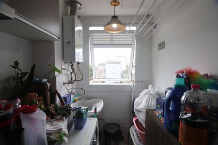 Apartamento à venda com 64m², 2 quartos e 1 vagaCozinha e Área de Serviço