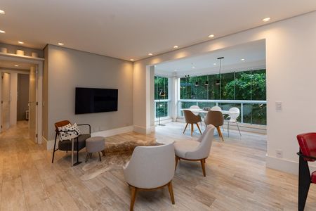 Sala de apartamento à venda com 3 quartos, 85m² em Água Branca, São Paulo