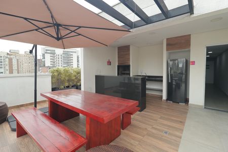 Área comum - Churrasqueira de kitnet/studio para alugar com 1 quarto, 31m² em Vila Mariana, São Paulo