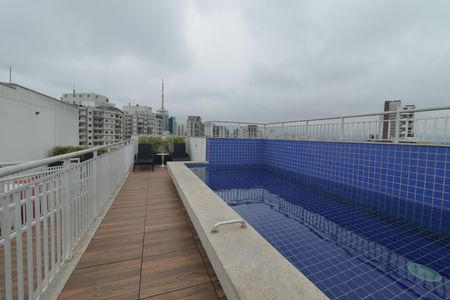 Área comum - Piscina de kitnet/studio para alugar com 1 quarto, 31m² em Vila Mariana, São Paulo
