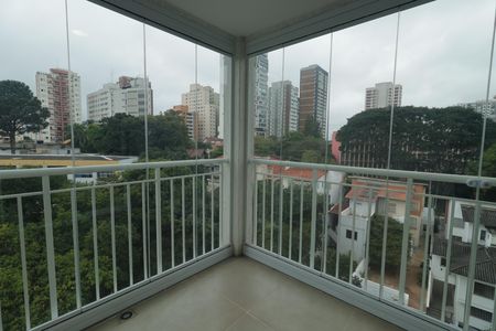 Varanda do Studio de kitnet/studio para alugar com 1 quarto, 31m² em Vila Mariana, São Paulo