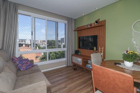 Sala de apartamento à venda com 3 quartos, 139m² em Petrópolis, Porto Alegre