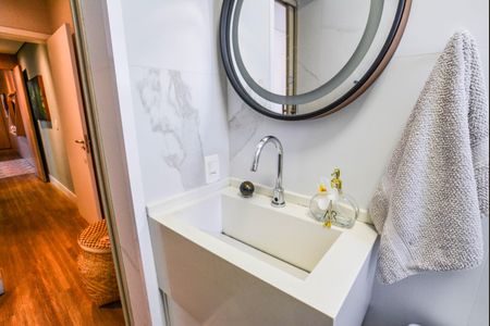 Apartamento à venda com 129m², 2 quartos e 2 vagasBanheiro da Suíte