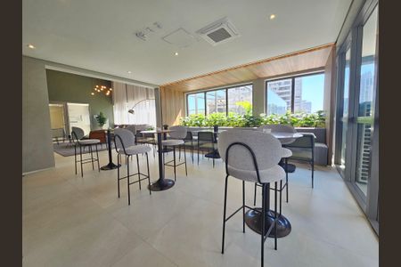 Studio para alugar com 25m², 1 quarto e sem vaga Studio para alugar com 25m², 1 quarto e sem vagaÁrea comum - Salão de festas