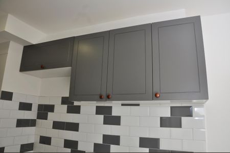 Apartamento para alugar com 33m², 2 quartos e 1 vaga Apartamento para alugar com 33m², 2 quartos e 1 vagaDetalhe - Cozinha Americana