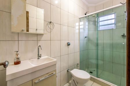 Casa para alugar com 399m², 4 quartos e 6 vagas Casa para alugar com 399m², 4 quartos e 6 vagasBanheiro da Suíte 2