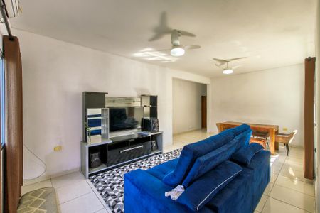 Sala de casa para alugar com 4 quartos, 399m² em Vila Sonia, Praia Grande