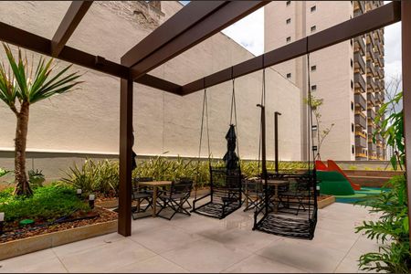 Apartamento para alugar com 26m², 1 quarto e sem vaga Apartamento para alugar com 26m², 1 quarto e sem vagaÁrea comum - Churrasqueira