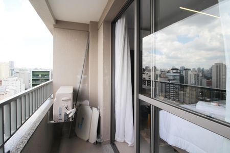 Apartamento para alugar com 26m², 1 quarto e sem vaga Apartamento para alugar com 26m², 1 quarto e sem vagaVaranda