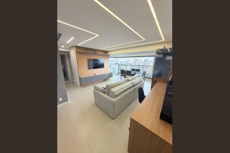 Sala de apartamento à venda com 2 quartos, 86m² em Vila Gilda, Santo André